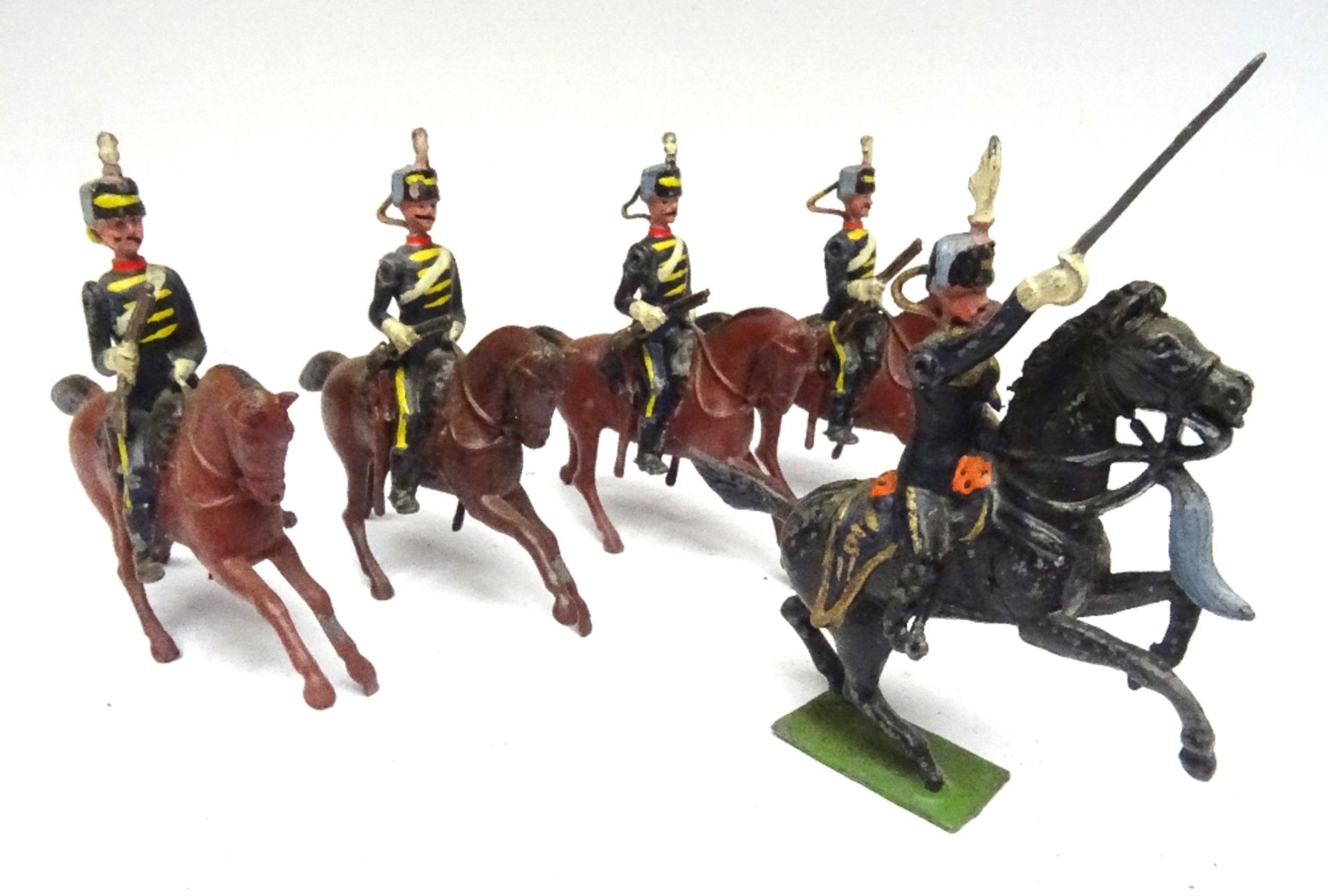 Britains set 13, 3rd Hussars - Image 3 of 6