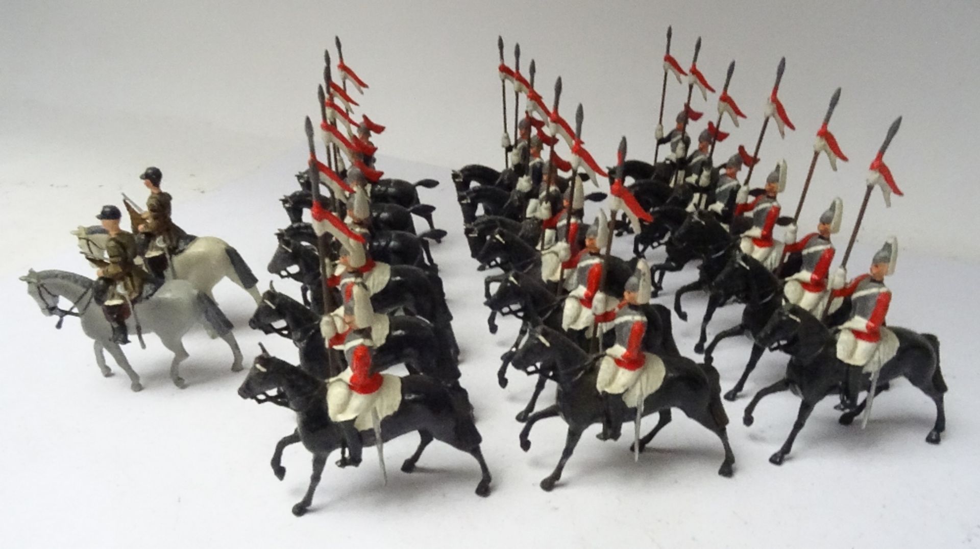 Britains set 2095, Musical Ride of the Household Cavalry - Image 3 of 6