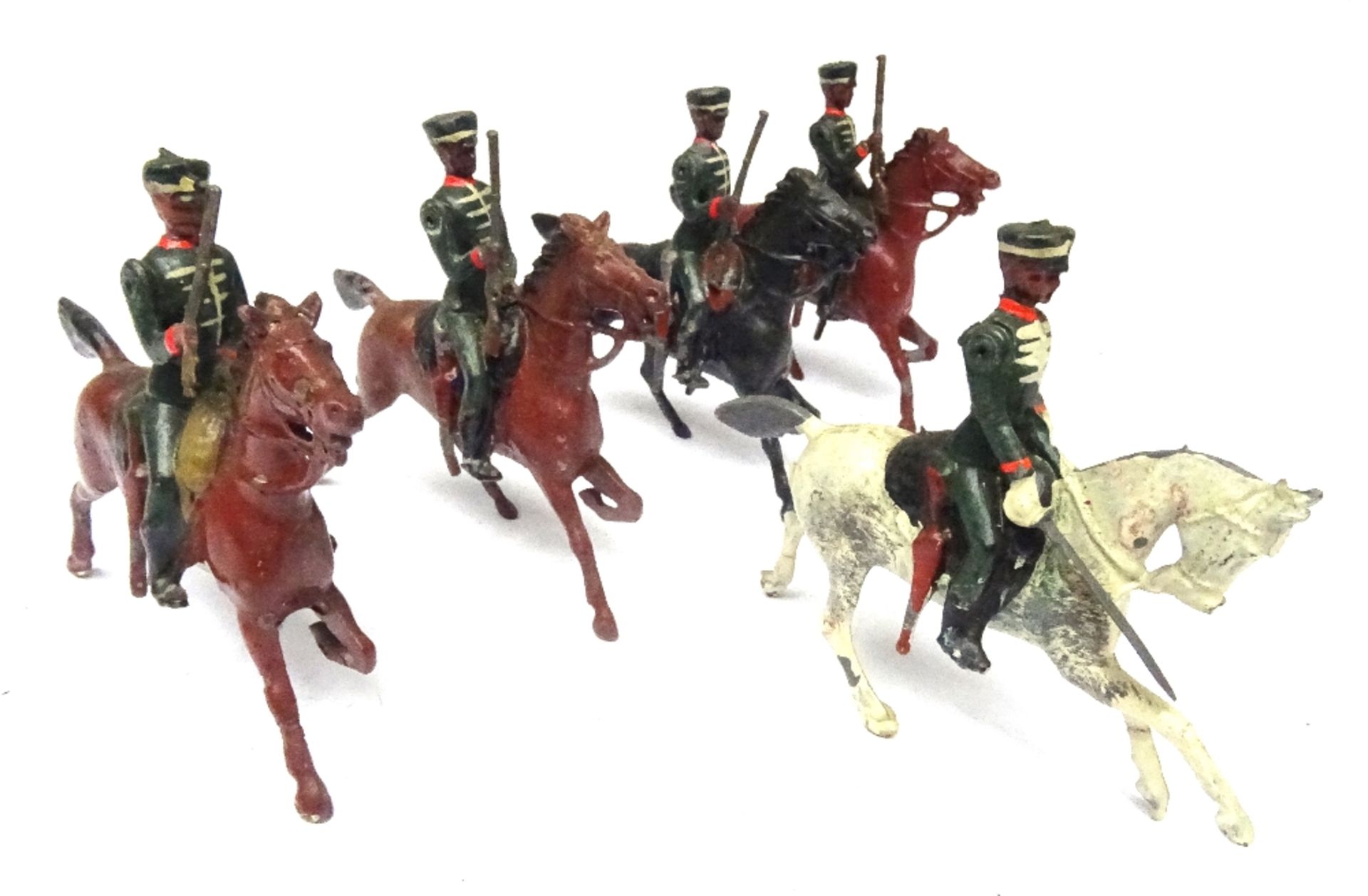 Britains set 170, Greek Cavalry - Image 2 of 5