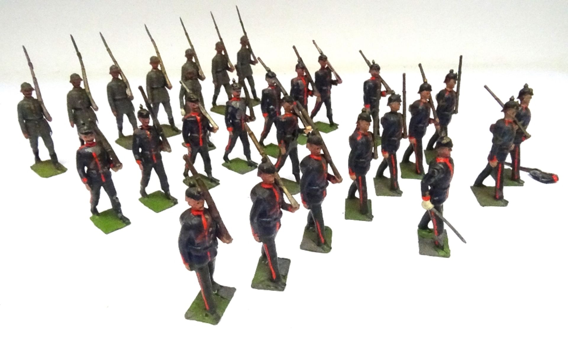 Britains set 154, Prussian Infantry - Image 2 of 7