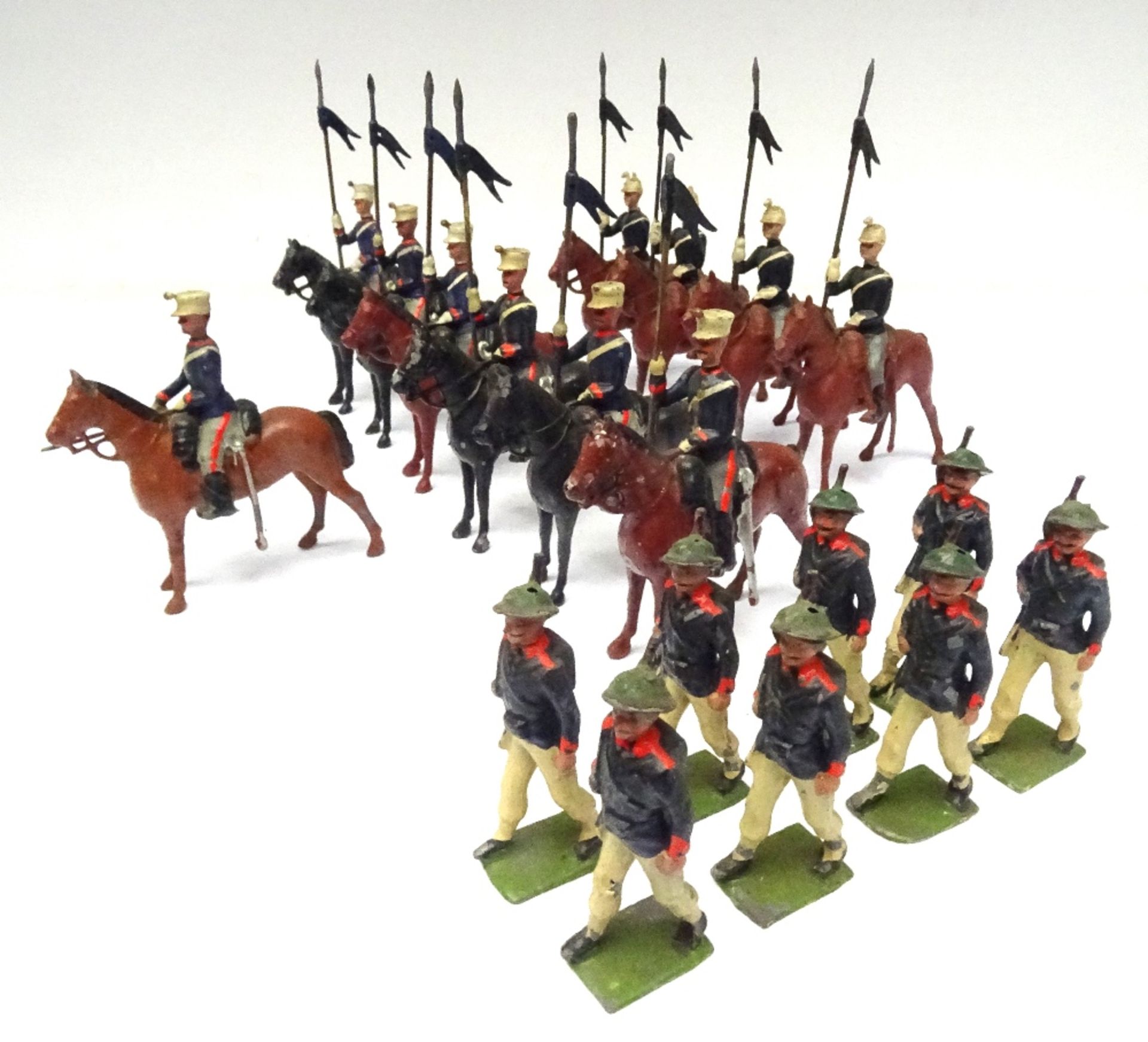 Britains set 165, Italian Cavalry