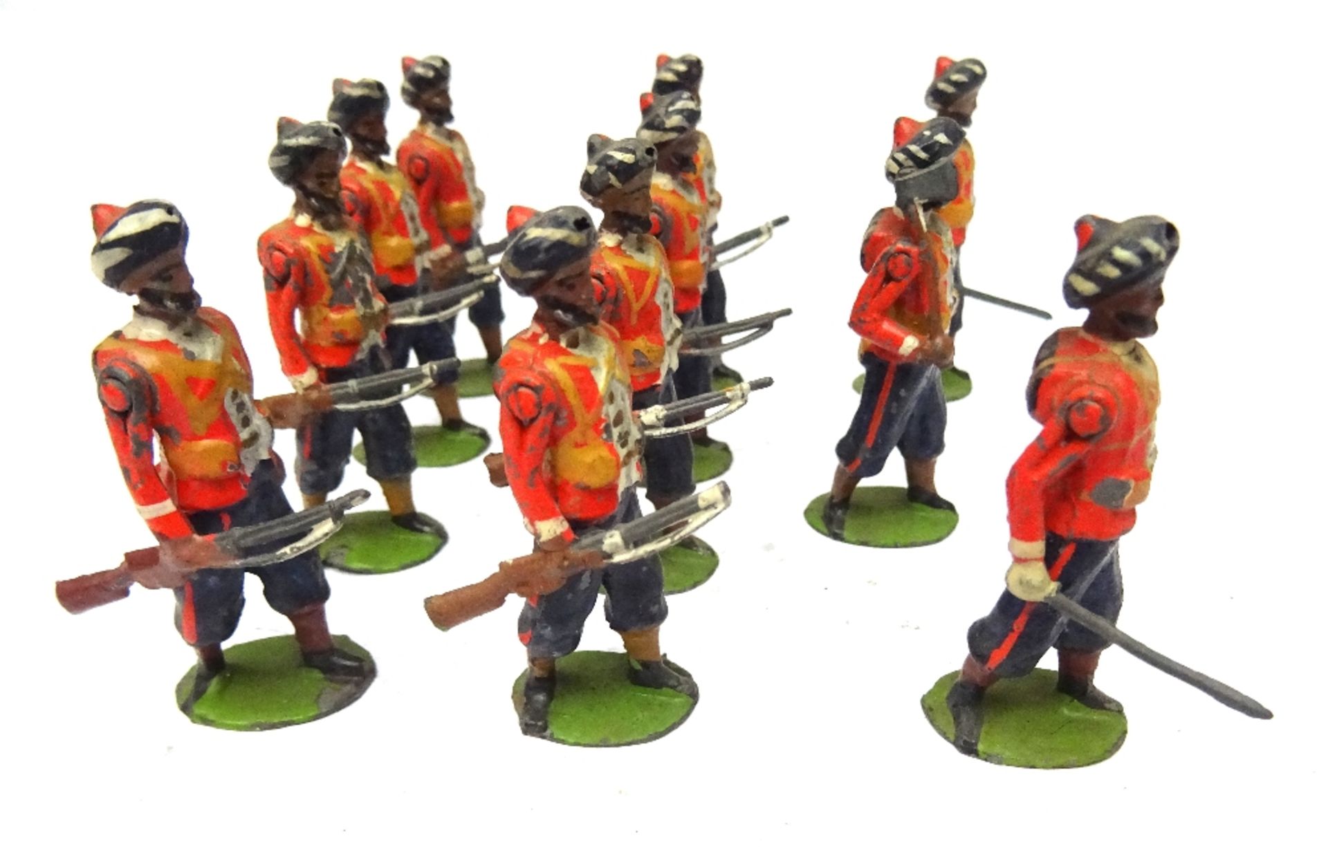 Britains set 67, 1st Madras Native Infantry - Image 3 of 5