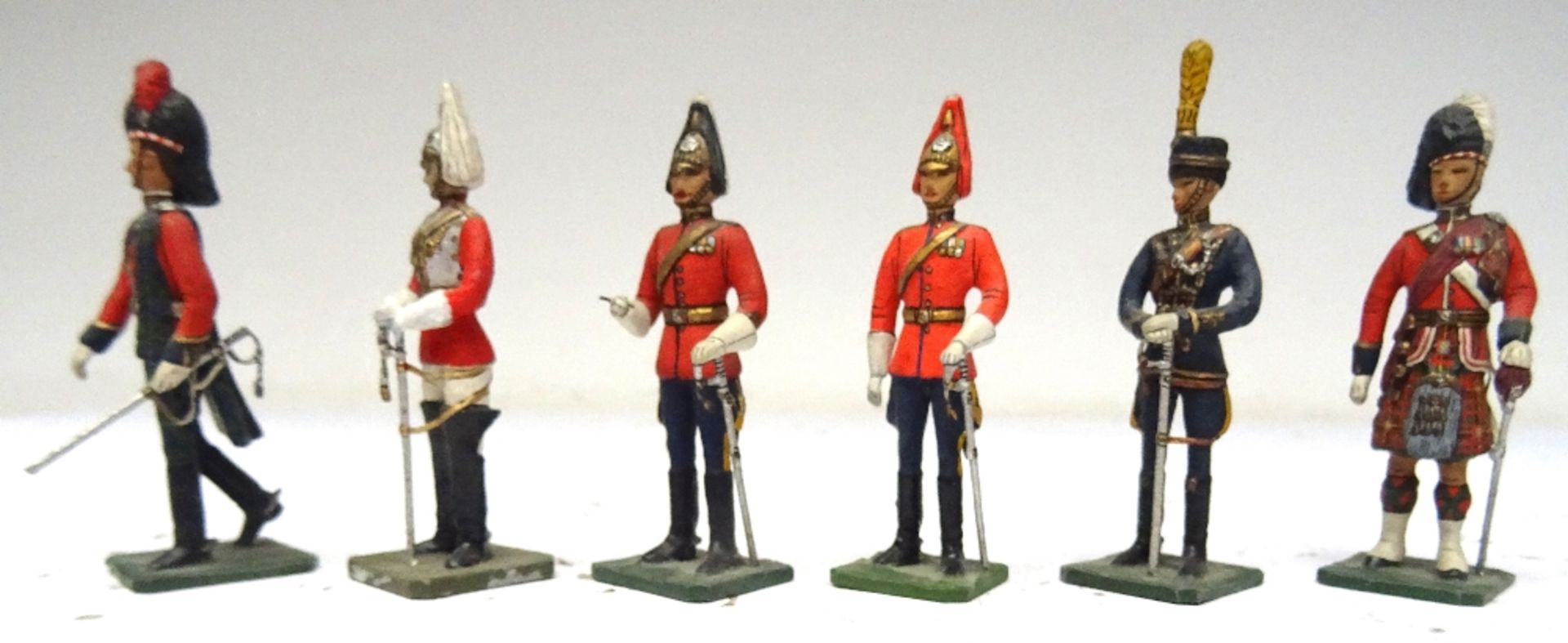 Greenwood and Ball Full Dress Officers of the British Army - Image 2 of 6
