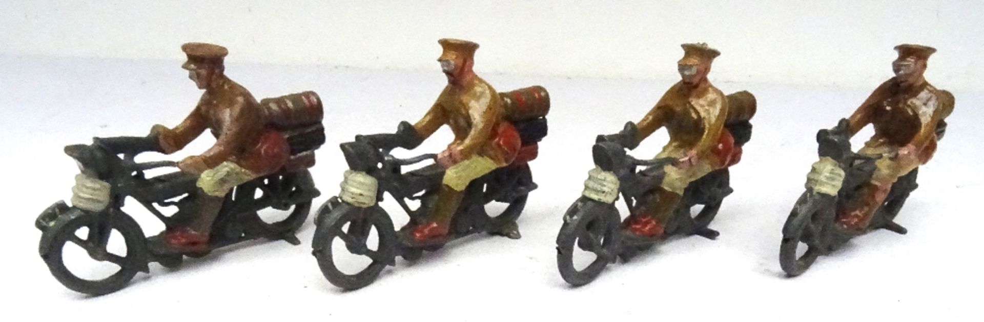 Britains set 200, Motor Cycle Corps Dispatch Riders - Image 3 of 6