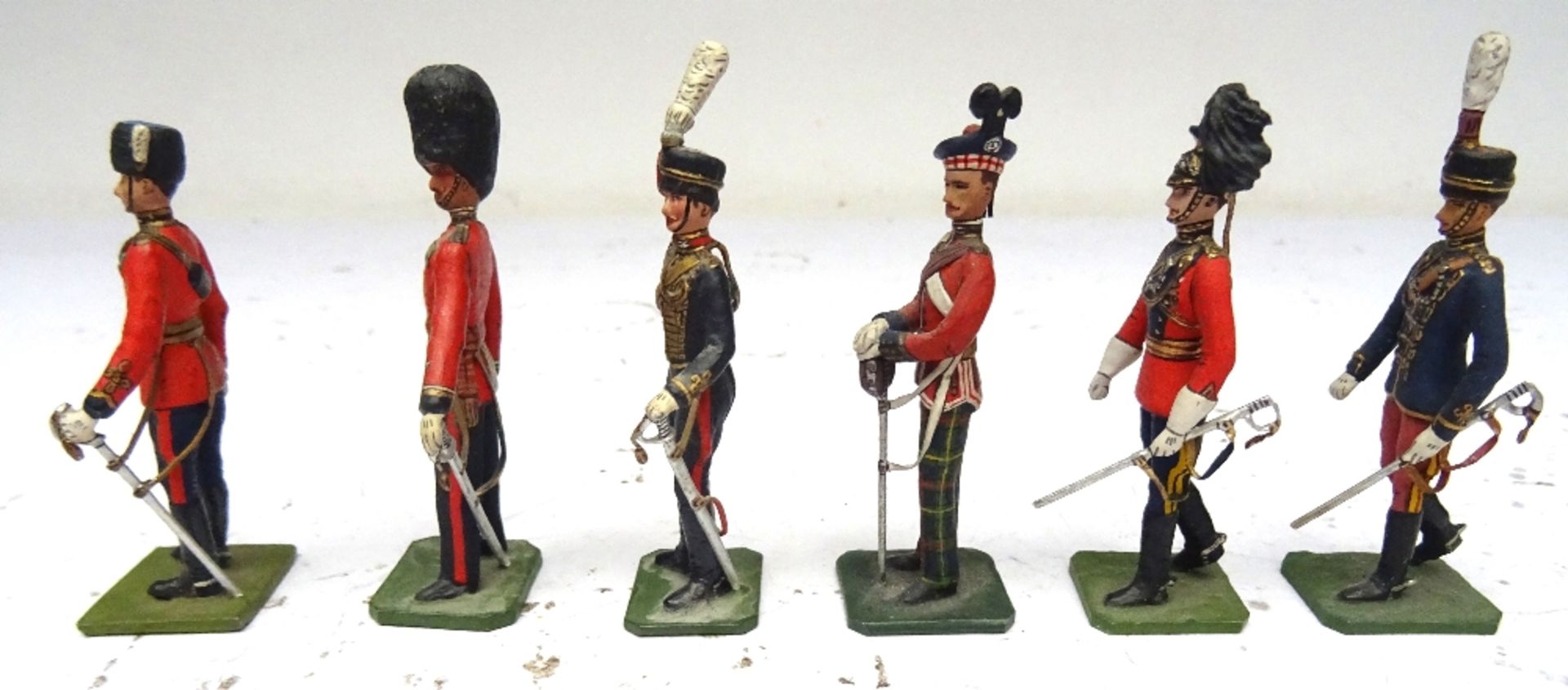 Greenwood and Ball Full Dress Officers of the British Army - Image 2 of 7