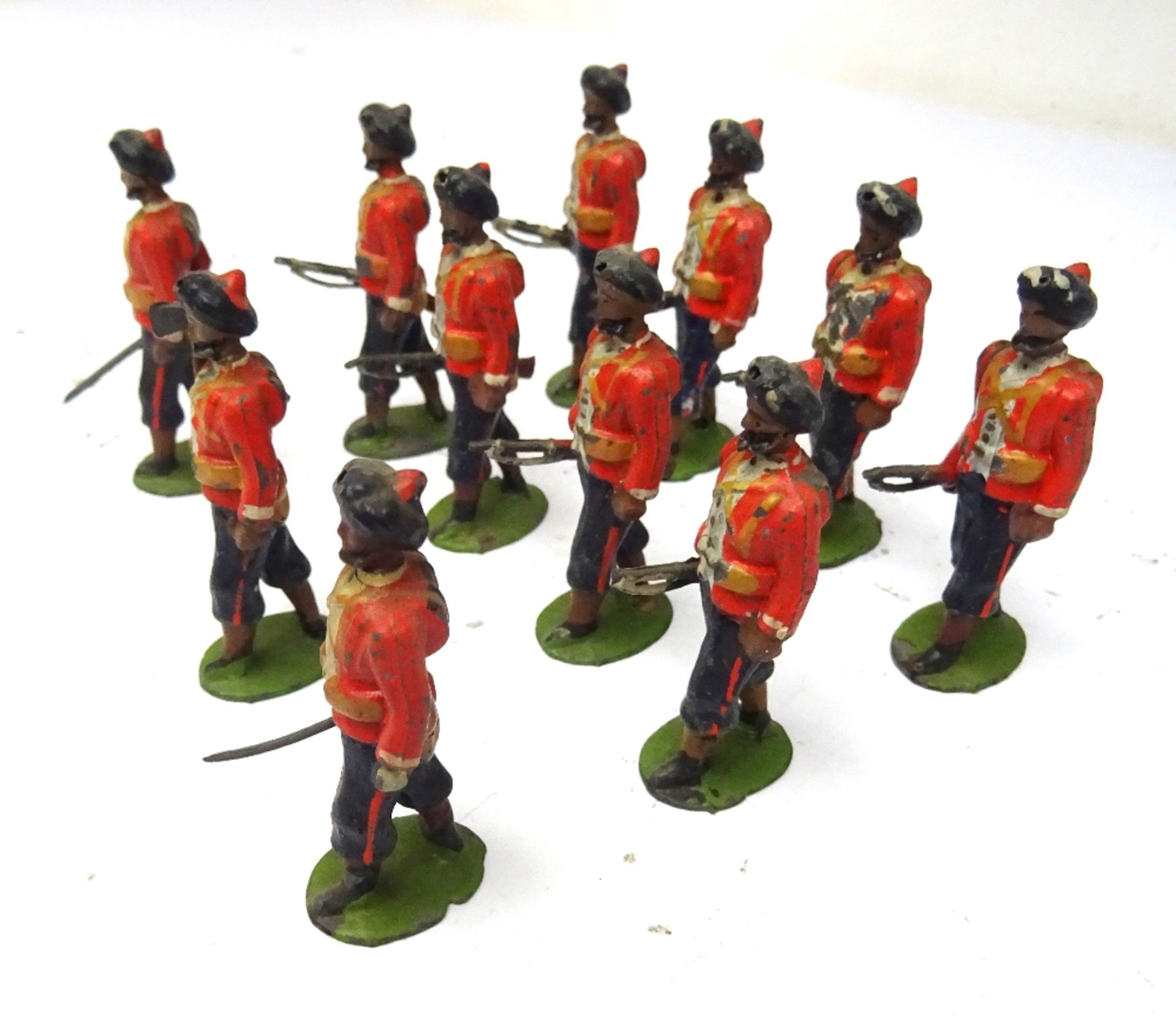 Britains set 67, 1st Madras Native Infantry - Image 2 of 5