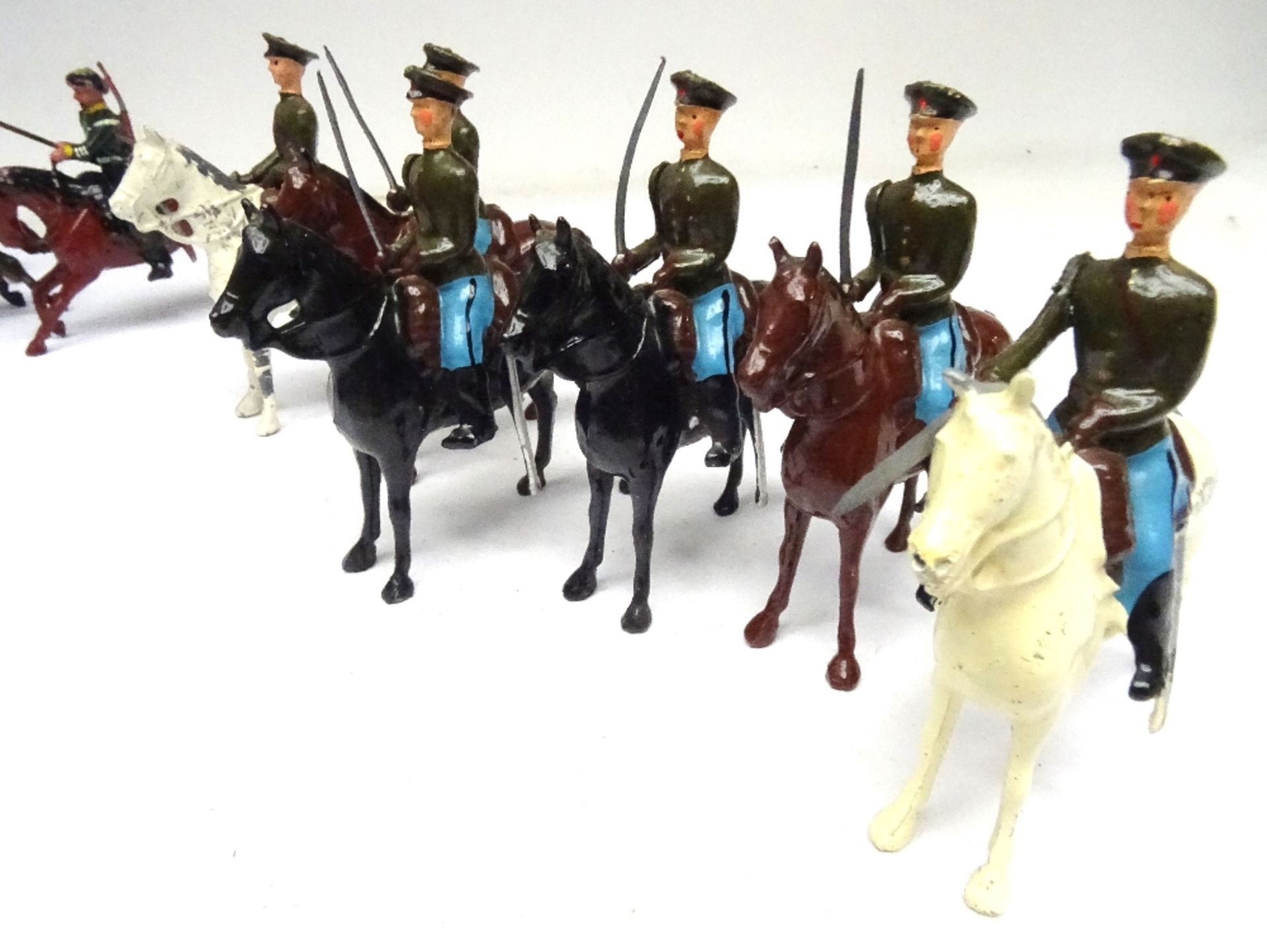 Britains set 2028, Red Army Cavalry - Image 2 of 6