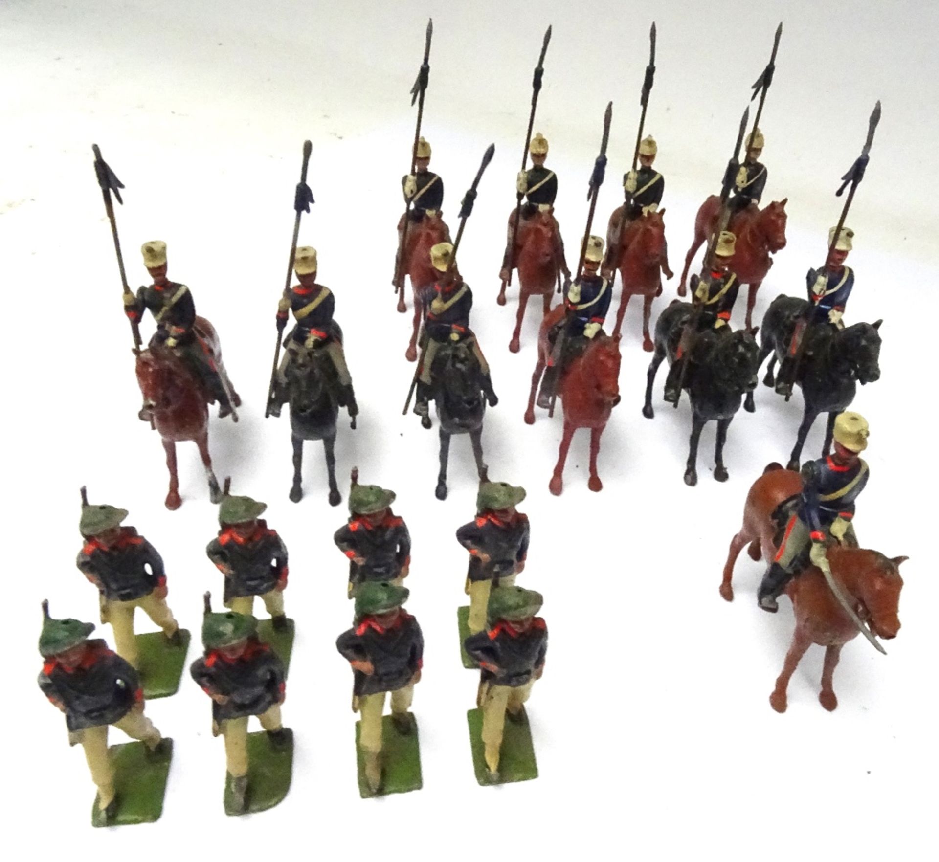 Britains set 165, Italian Cavalry - Image 6 of 7