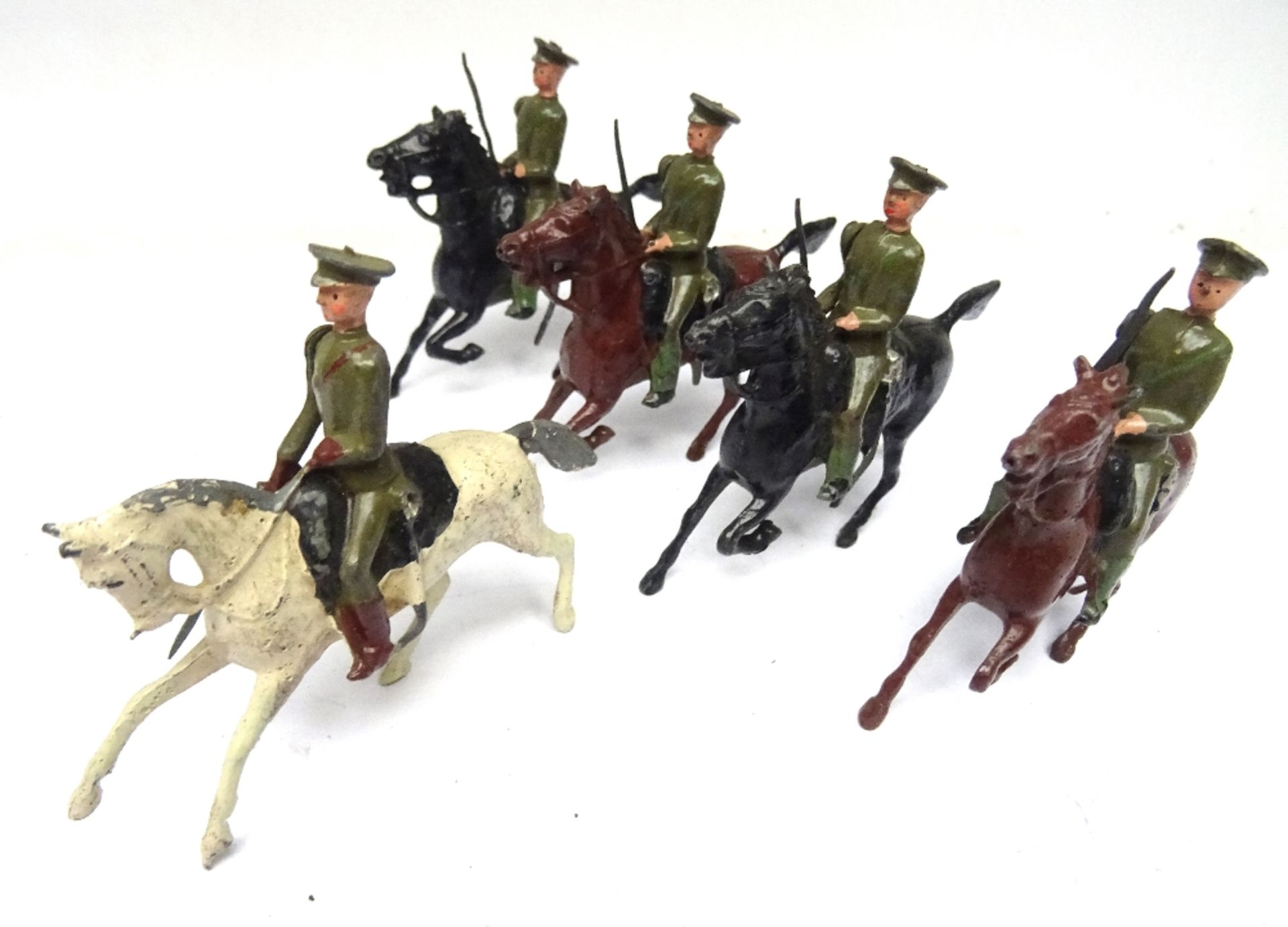 Britains set 1379, Belgian Cavalry active service order - Image 2 of 5