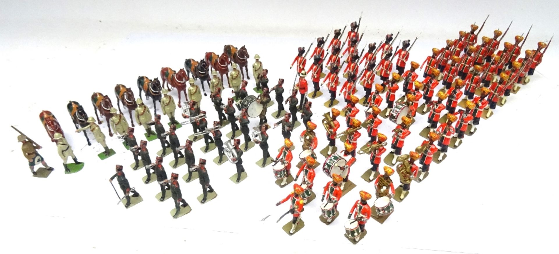 British Indian Army by John Ruddle: British Cavalry dismounted