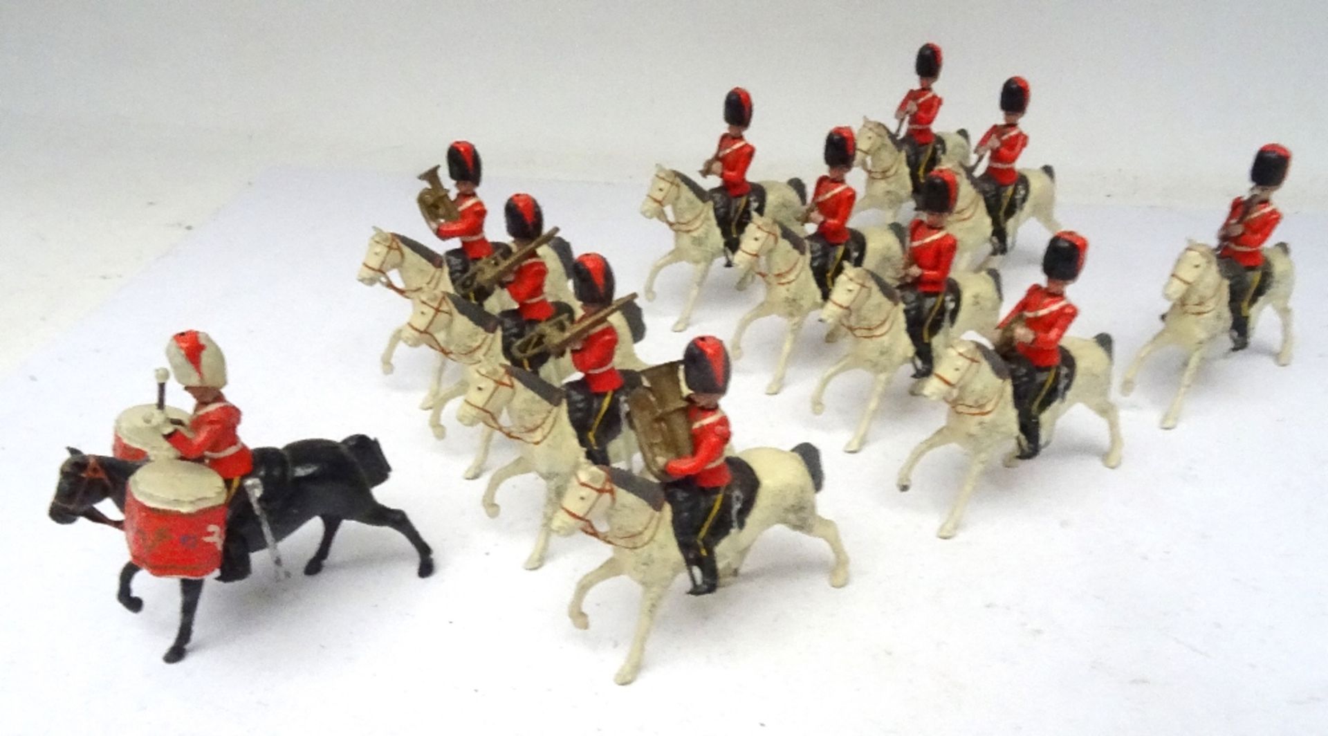 Britains set 1721, mounted Band of the Royal Scots Greys - Image 7 of 7