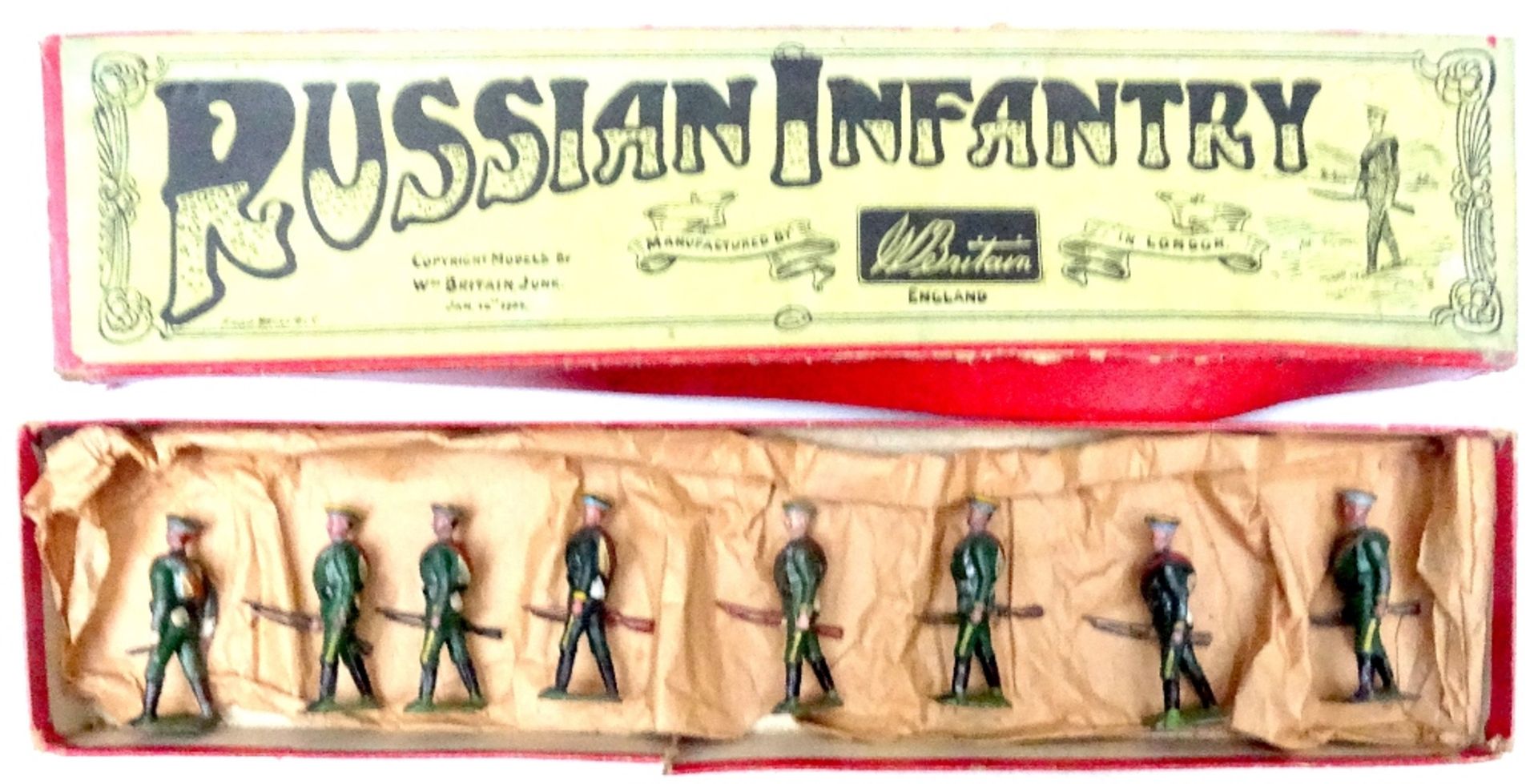 Britains set 133, Russian Infantry