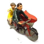 Britains set 641 Civilian Motorcycle and Sidecar