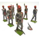 Britains from set 174 Montenegrin Infantry