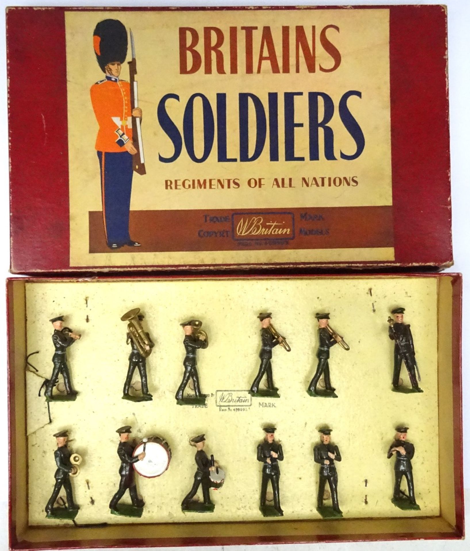 Britains set 1301, USA Military Band