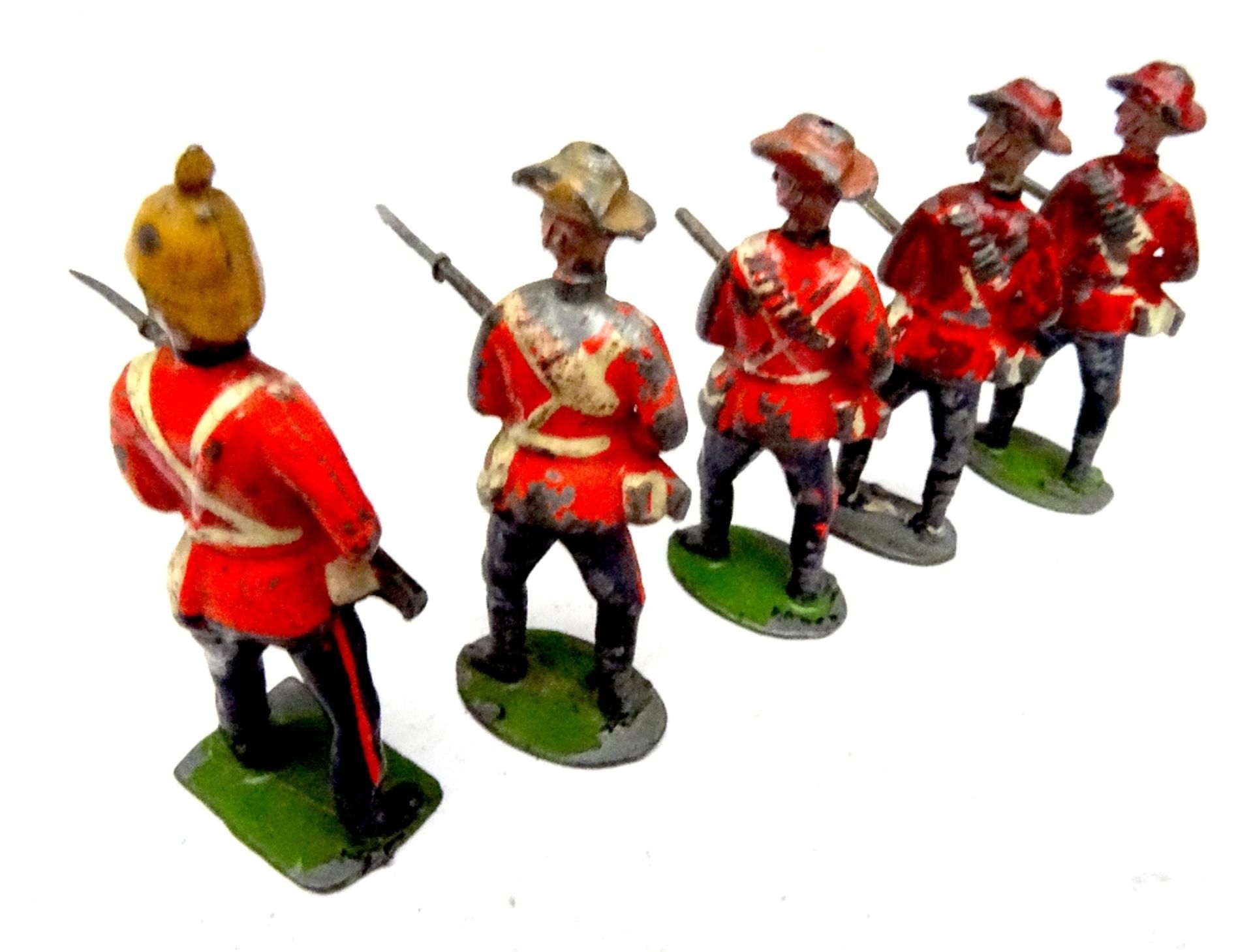 Britains EXTREMELY RARE counter pack soldiers on guard dated 1.6.1901 - Image 4 of 5