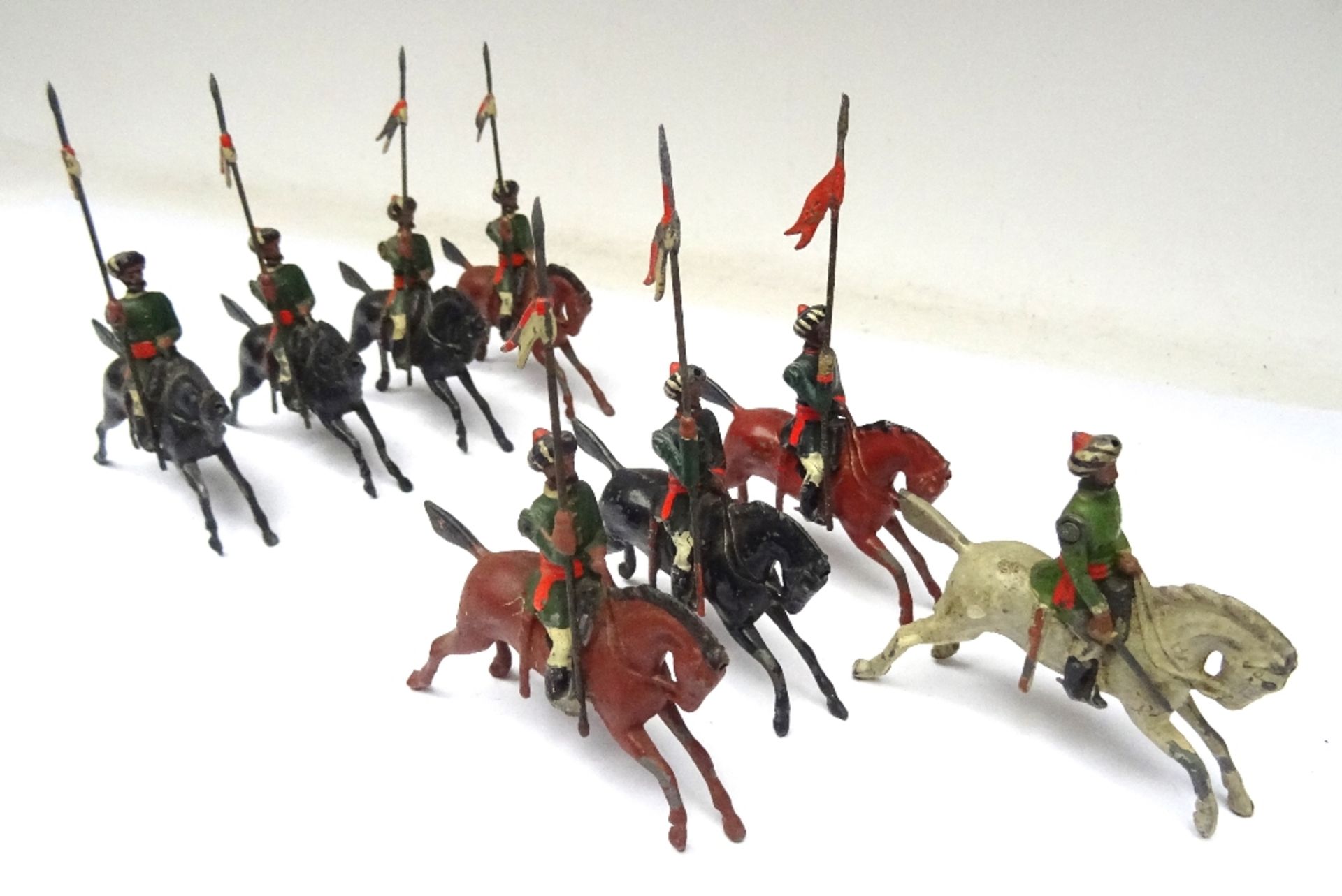 Britains set 66, Duke of Connaught's Indian Lancers - Image 3 of 4