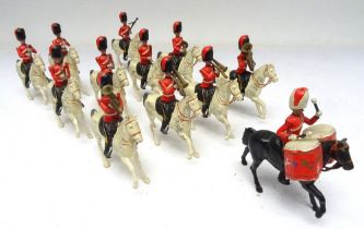 Britains set 1721, mounted Band of the Royal Scots Greys