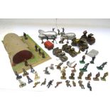 Britains and Johillco miniature Barrage Balloons