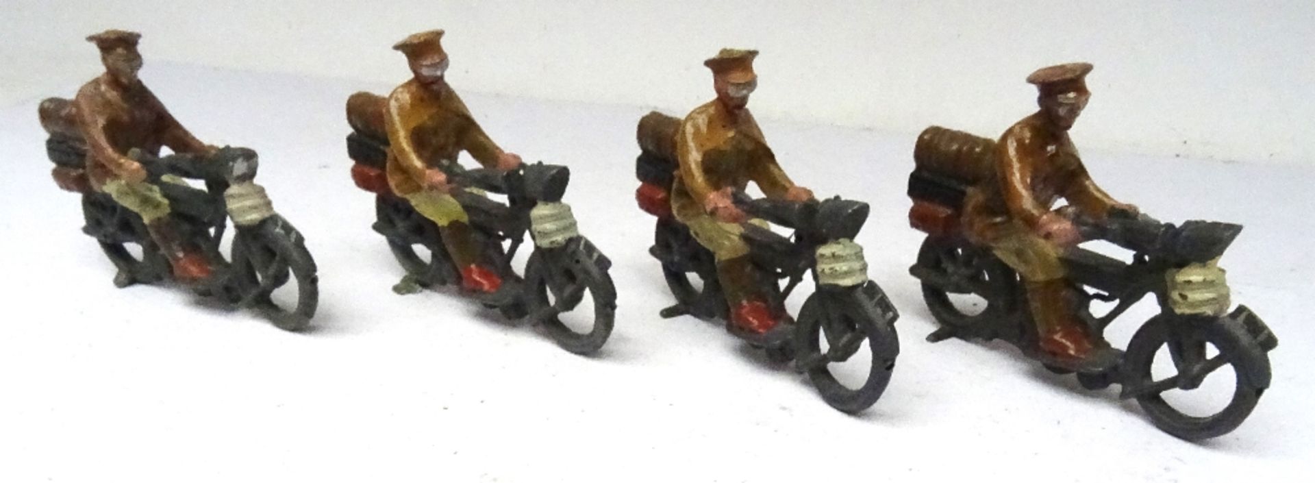 Britains set 200, Motor Cycle Corps Dispatch Riders - Image 4 of 6