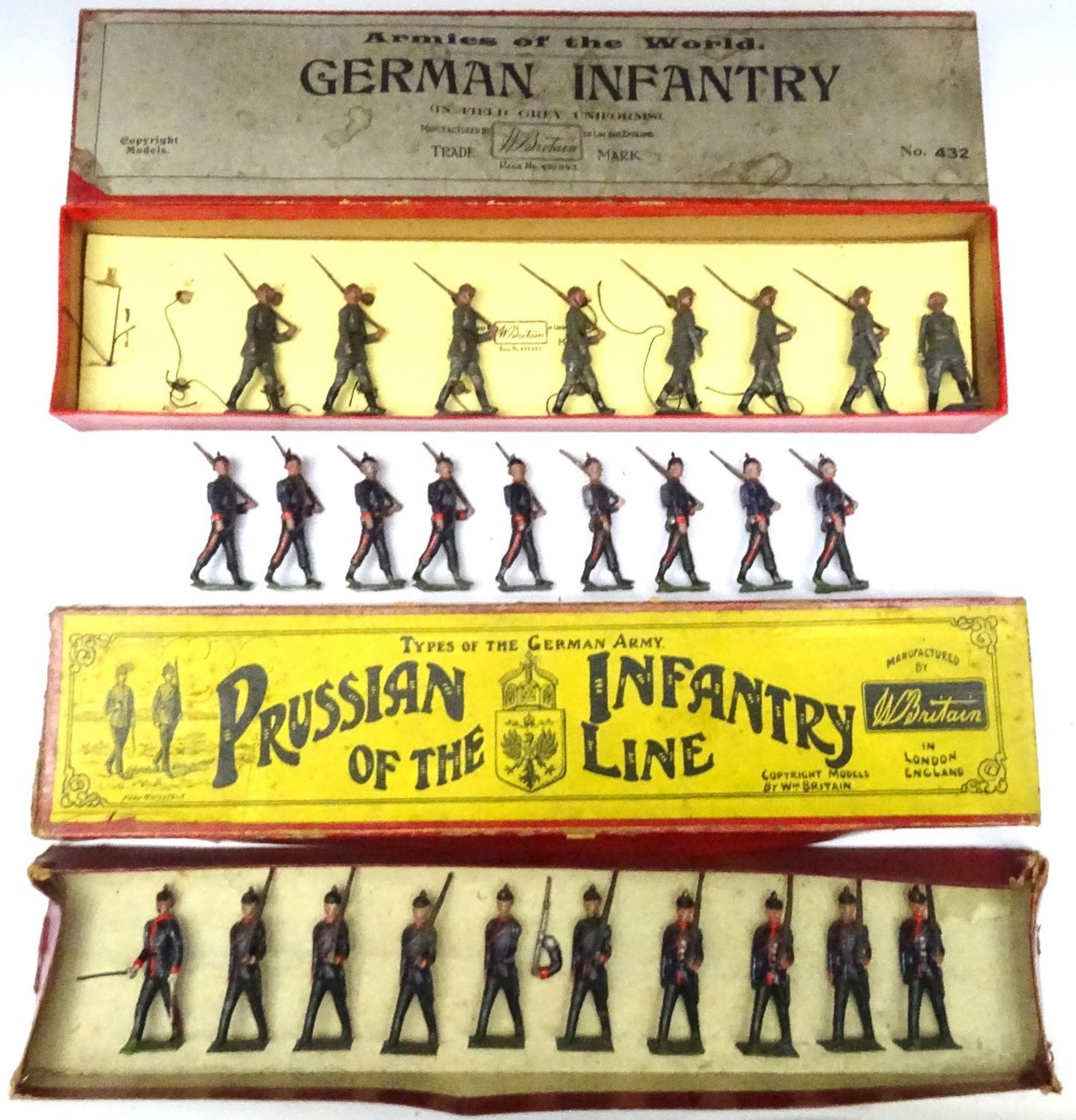 Britains set 154, Prussian Infantry - Image 7 of 7