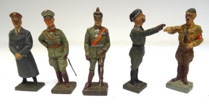 70mm size Composition Personality figures by Lineol and Elastolin