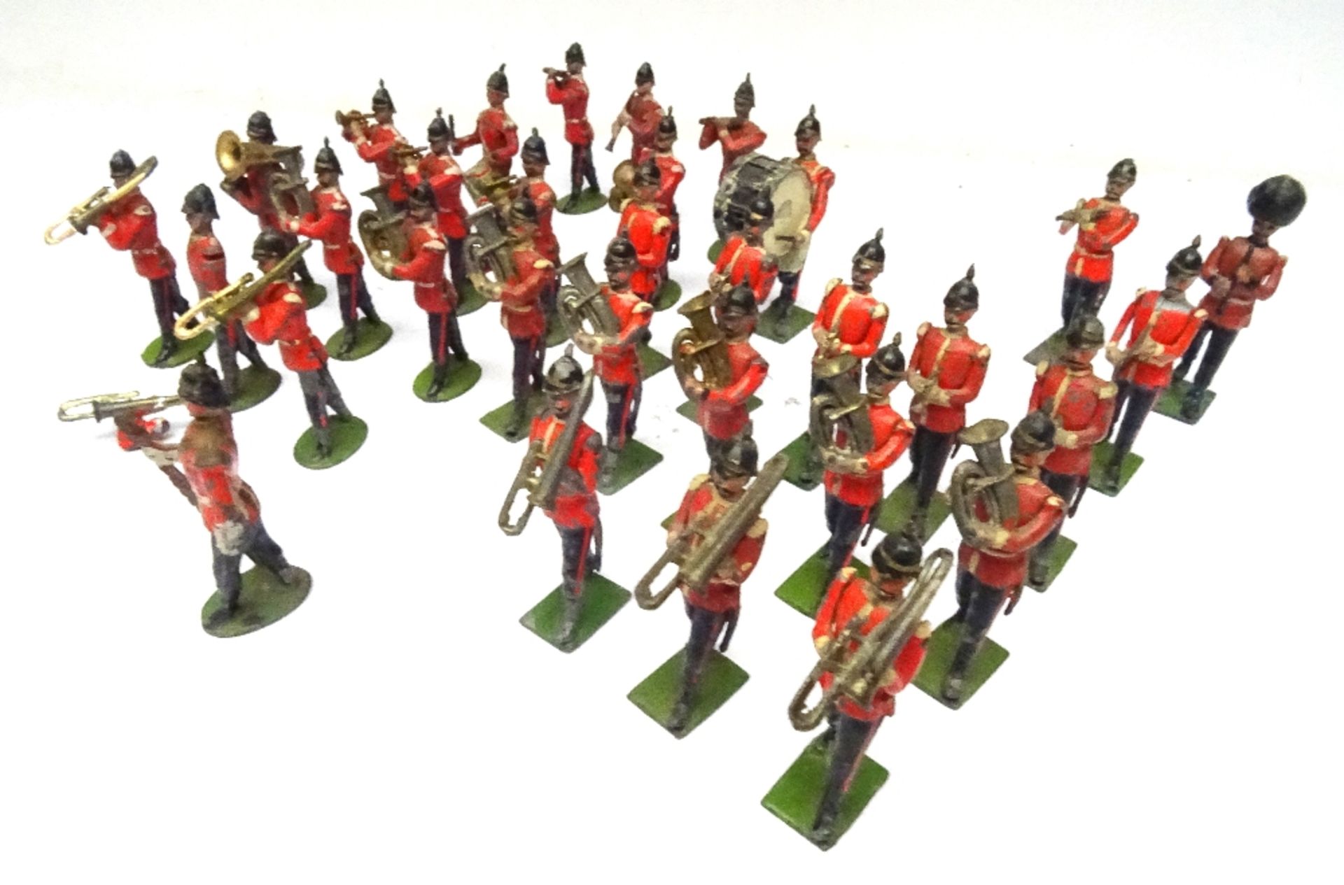 Britains from sets 27 and 73 an Infantry of the Line Band