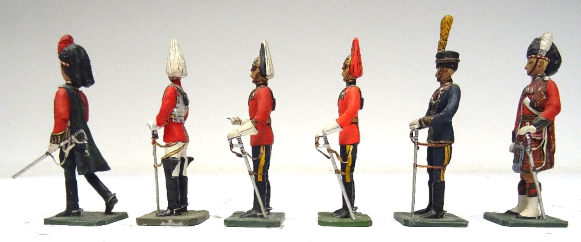 Greenwood and Ball Full Dress Officers of the British Army - Image 3 of 6