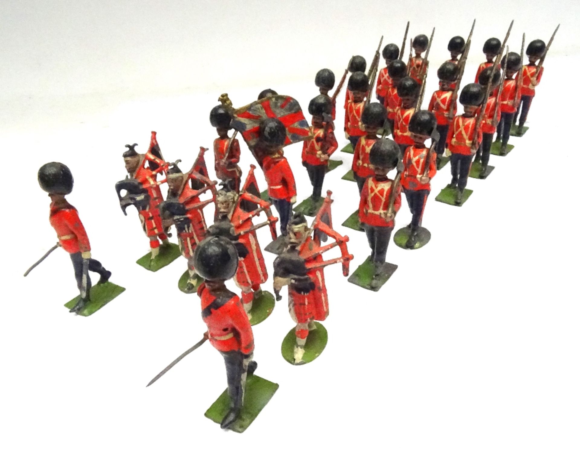 Britains Foot Guards with box packs - Image 2 of 5
