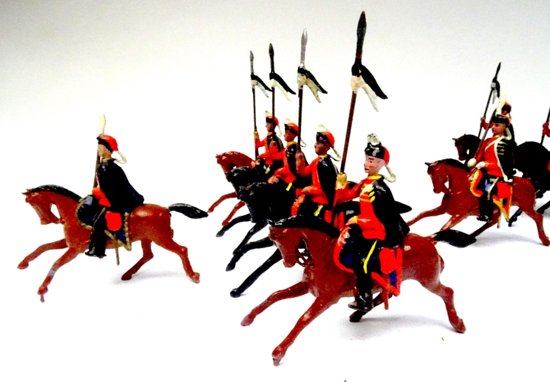 Britains, two sets 153, Prussian Hussars - Image 5 of 7