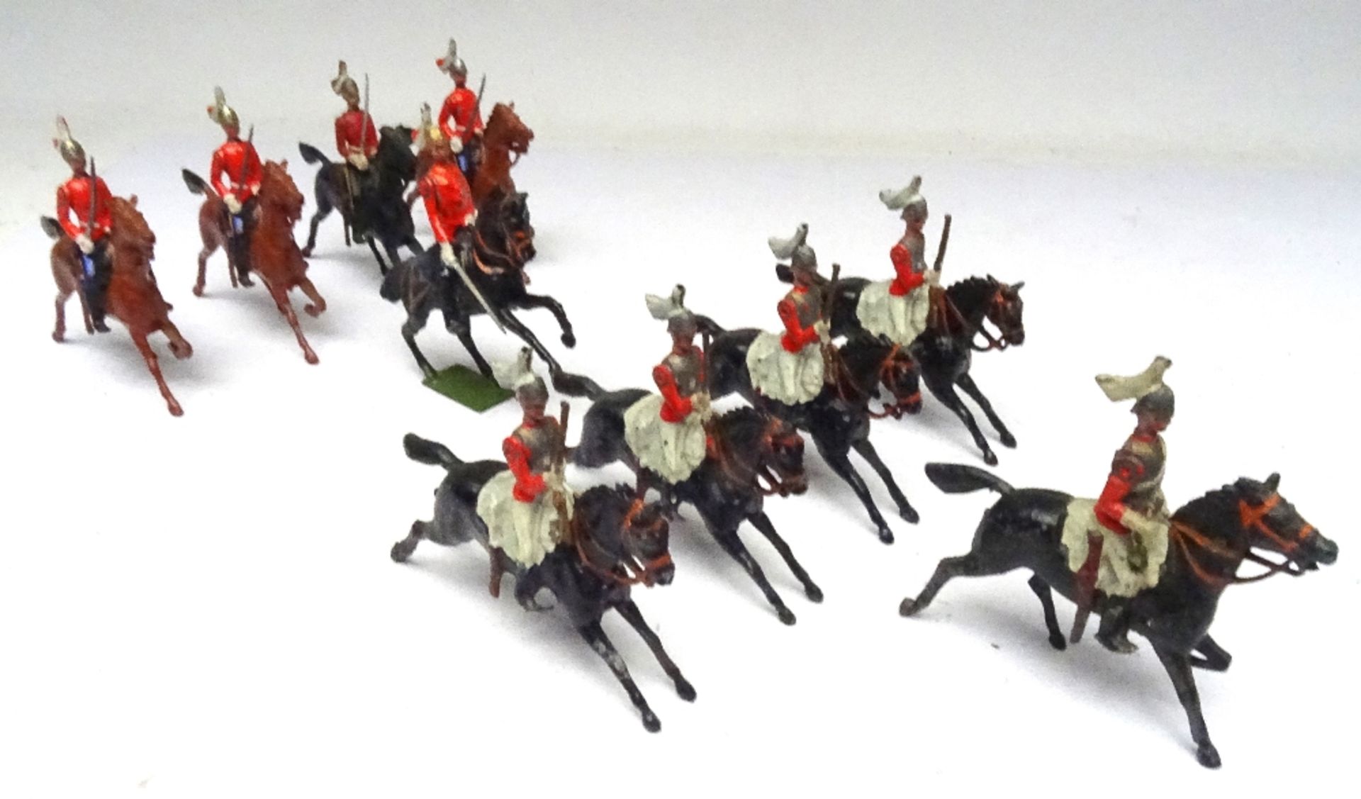 Britains set 43, 2nd Life Guards - Image 2 of 5