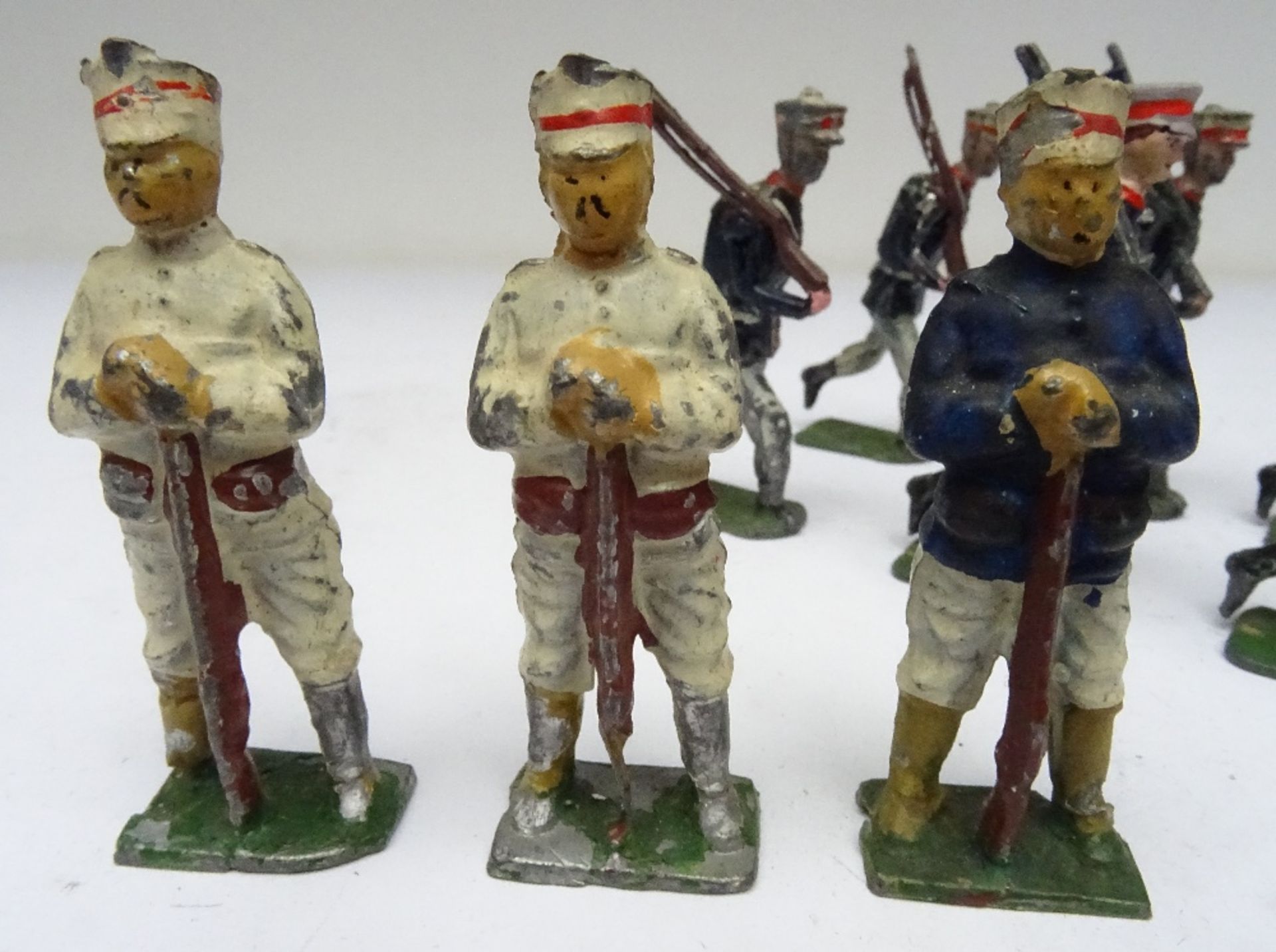 Eight Japanese Infantry by Renvoize - Image 4 of 5