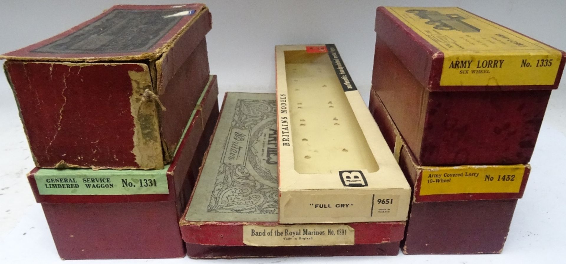 Empty Britains postwar Boxes - Image 13 of 21