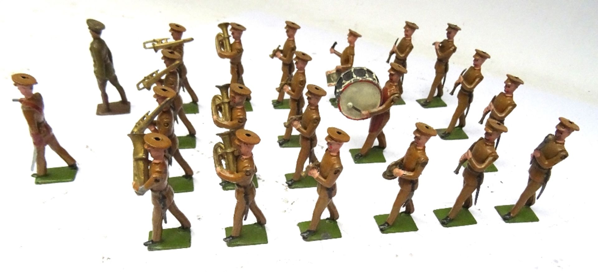 Britains set 1287, British Military Band, service dress - Image 10 of 10