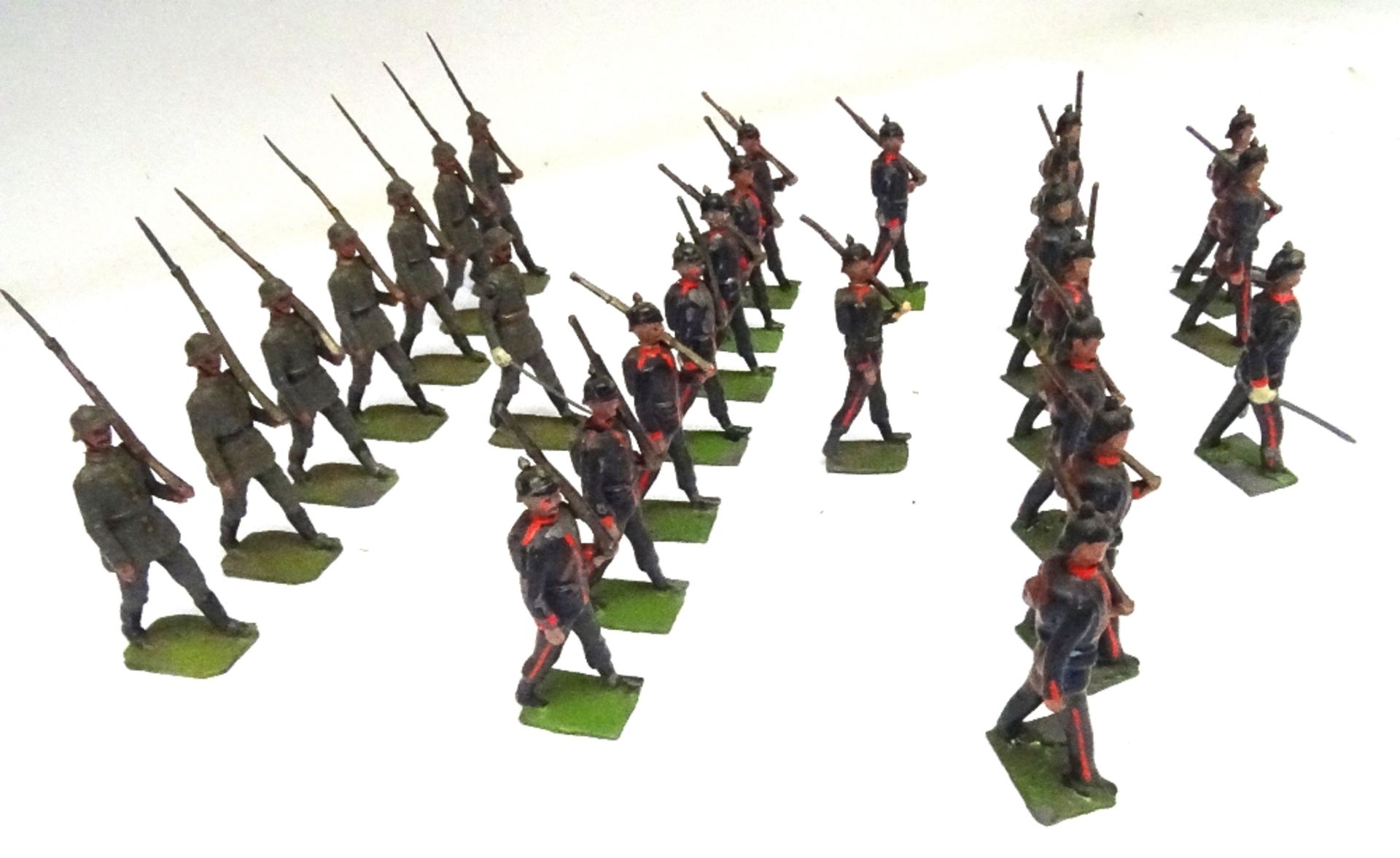 Britains set 154, Prussian Infantry - Image 3 of 7