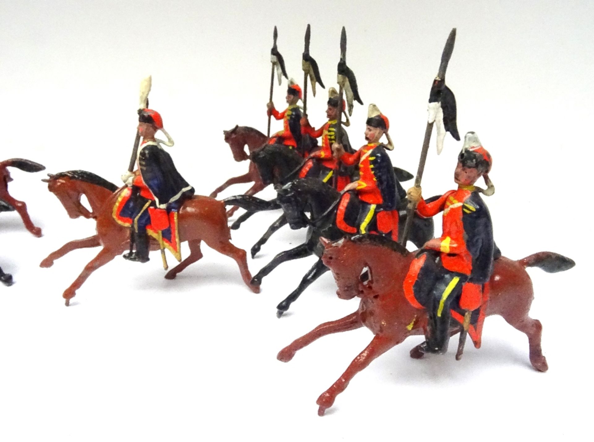 Britains, two sets 153, Prussian Hussars - Image 6 of 7