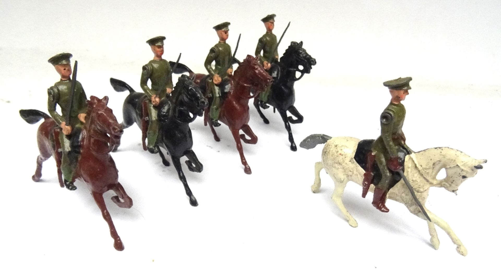 Britains set 1379, Belgian Cavalry active service order - Image 3 of 5