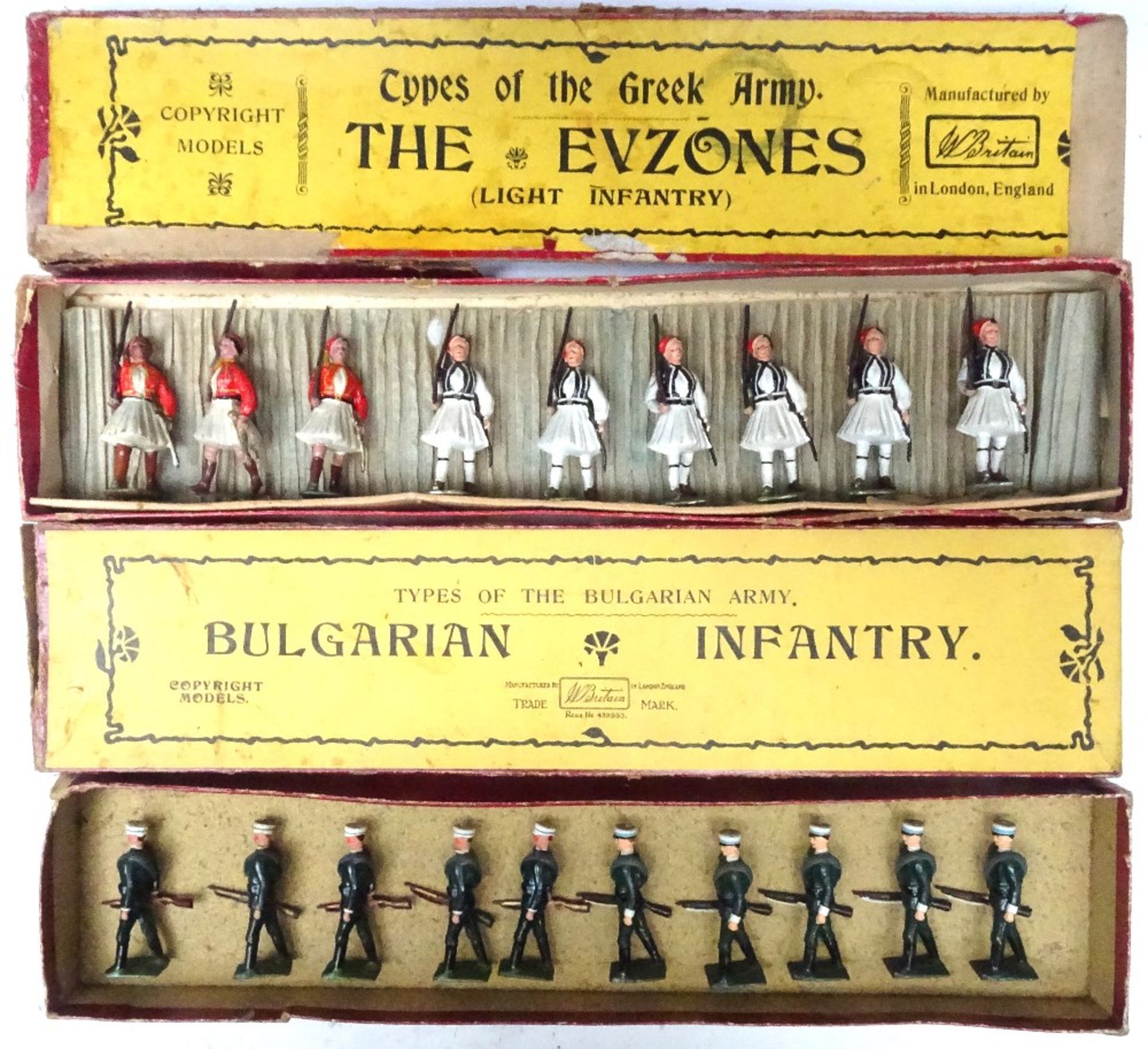 Britains from set 172, Bulgarian Infantry