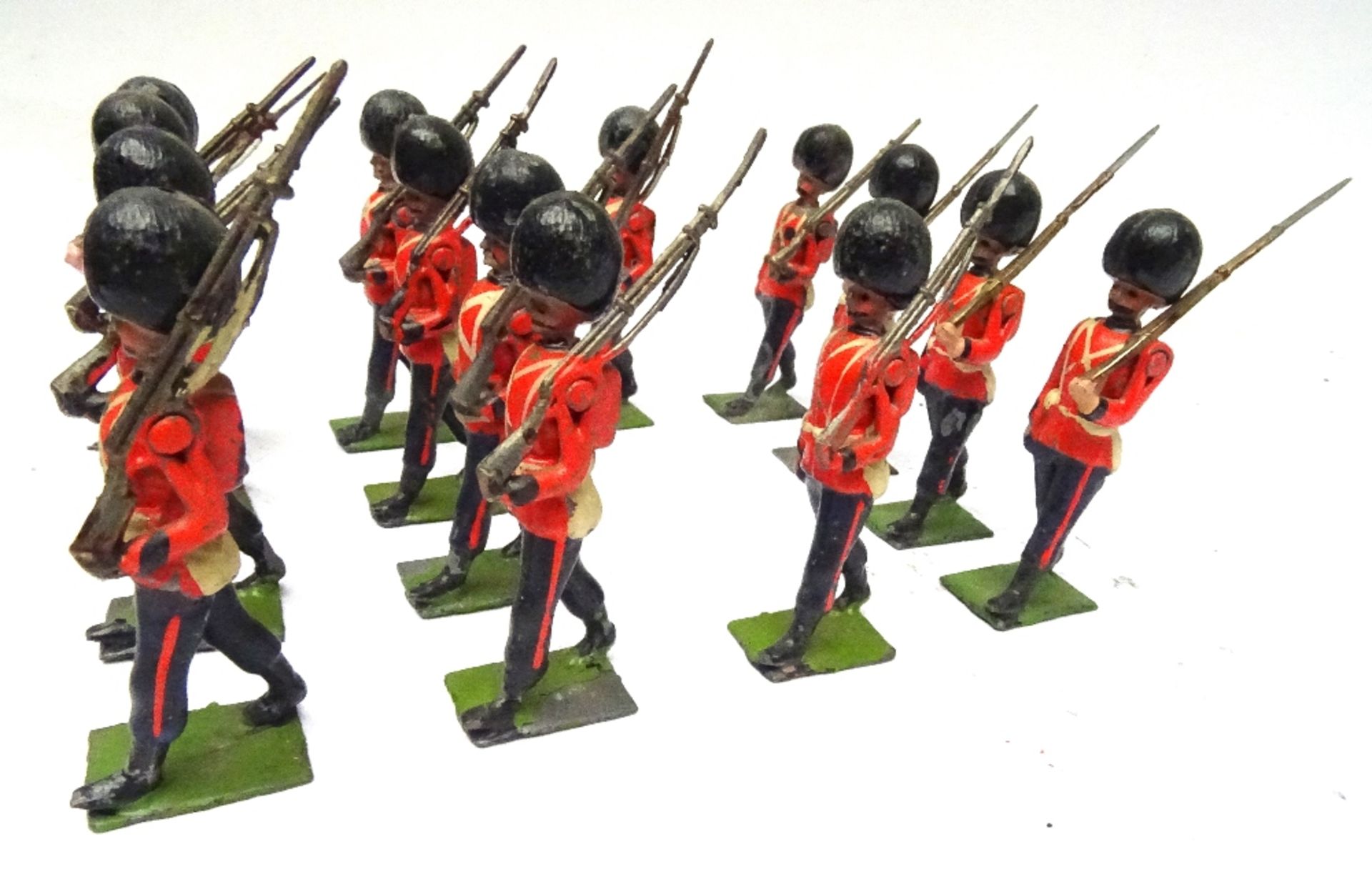 Britains Foot Guards with box packs - Image 4 of 5