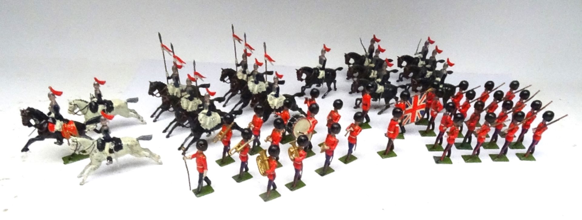 Britains two-tier display set 93, Royal Horse Guards and Coldstream Guards - Image 8 of 9