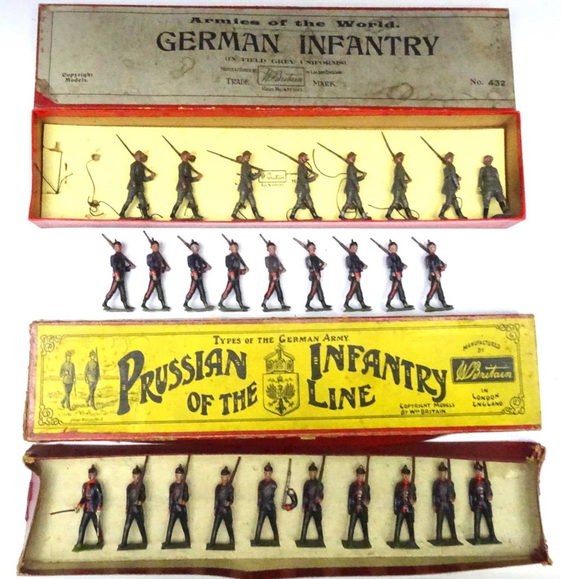 Britains set 154, Prussian Infantry