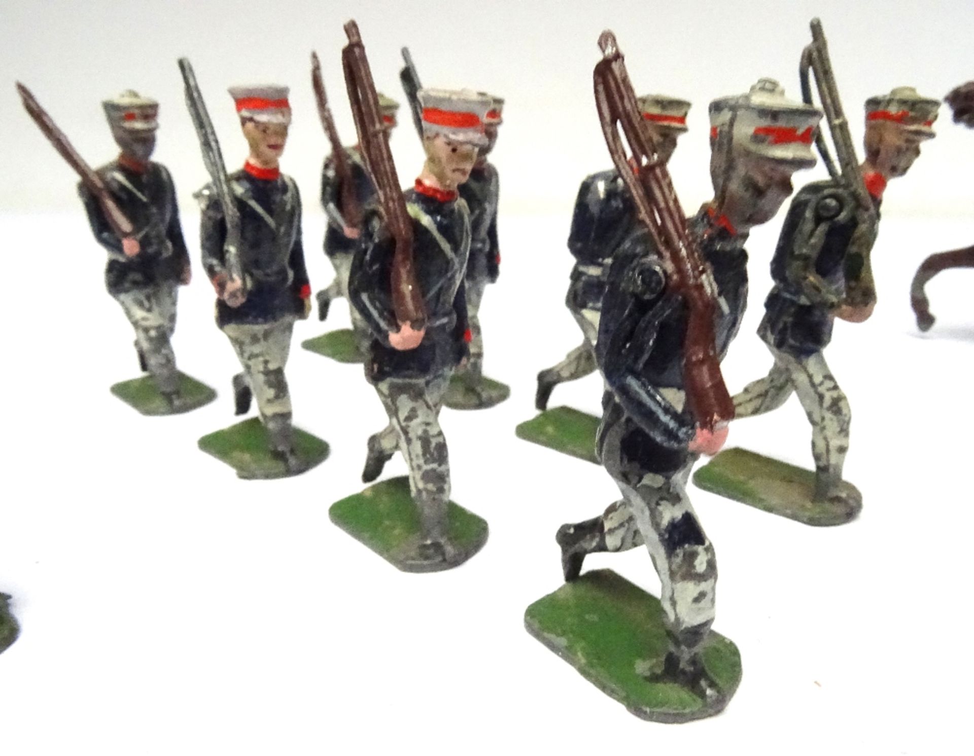 Eight Japanese Infantry by Renvoize - Image 3 of 5