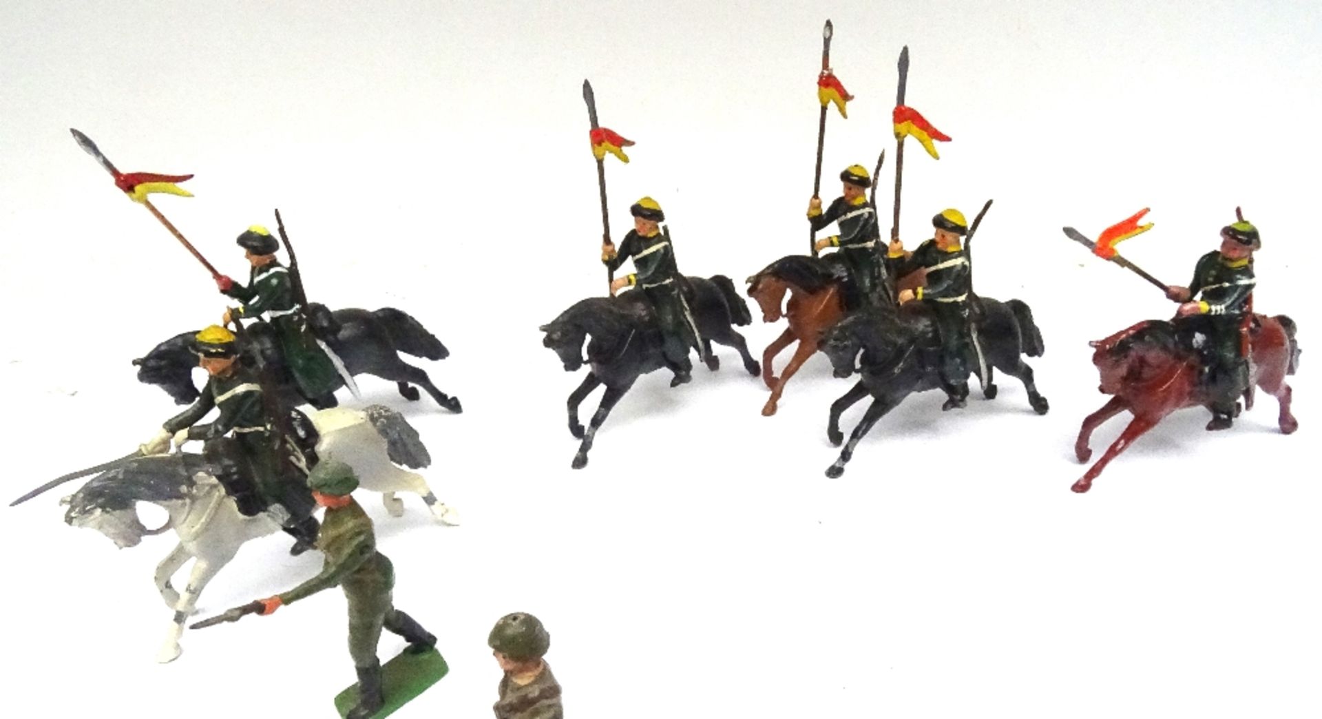 Britains set 2028, Red Army Cavalry - Image 4 of 6