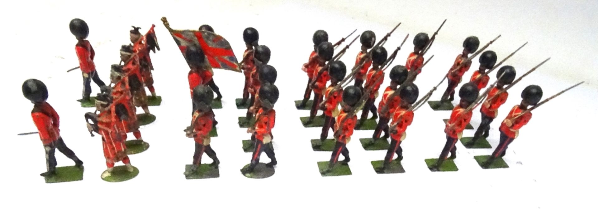 Britains Foot Guards with box packs