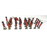 Britains Foot Guards with box packs