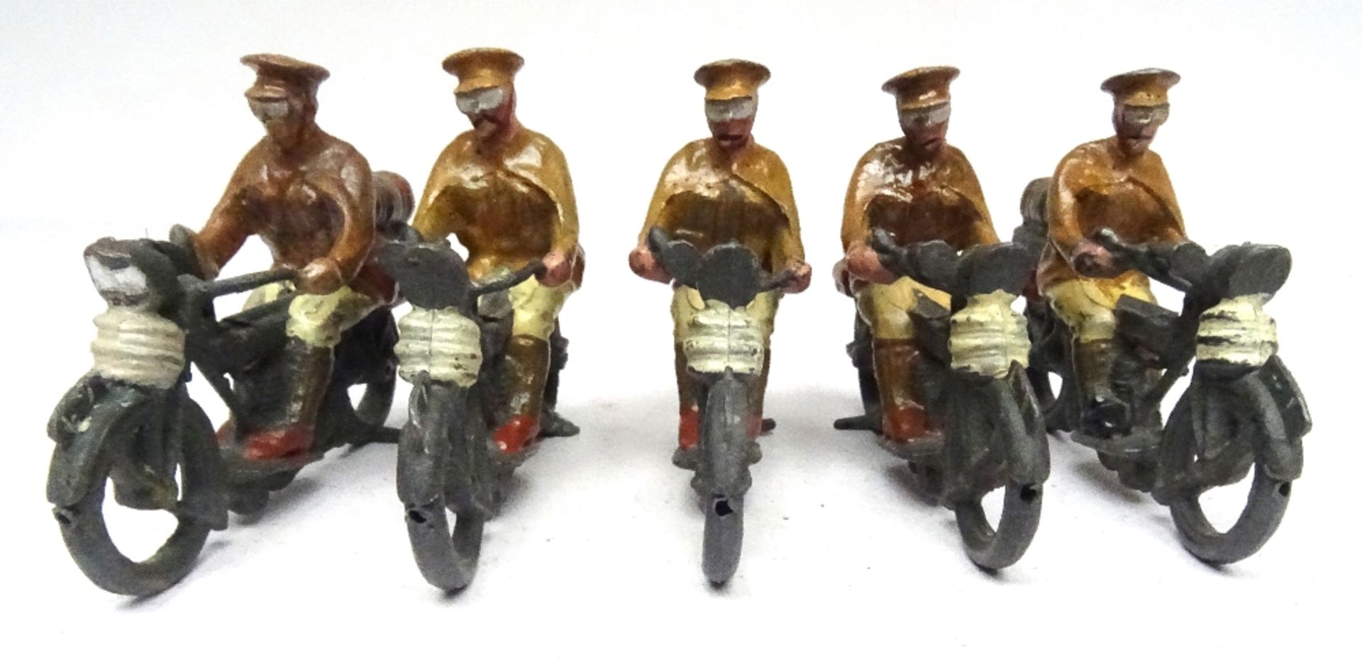 Britains set 200, Motor Cycle Corps Dispatch Riders - Image 6 of 6
