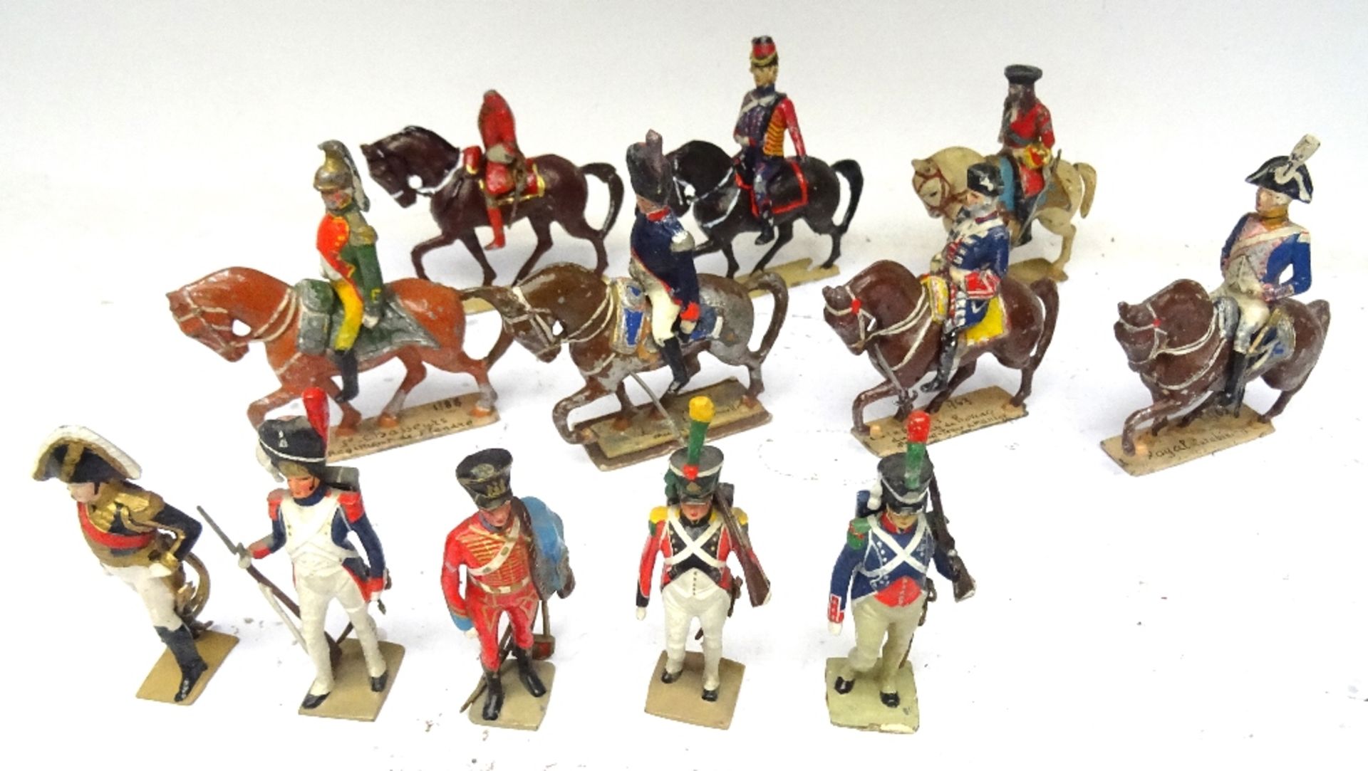 Vertunni Historical Figures, including mounted