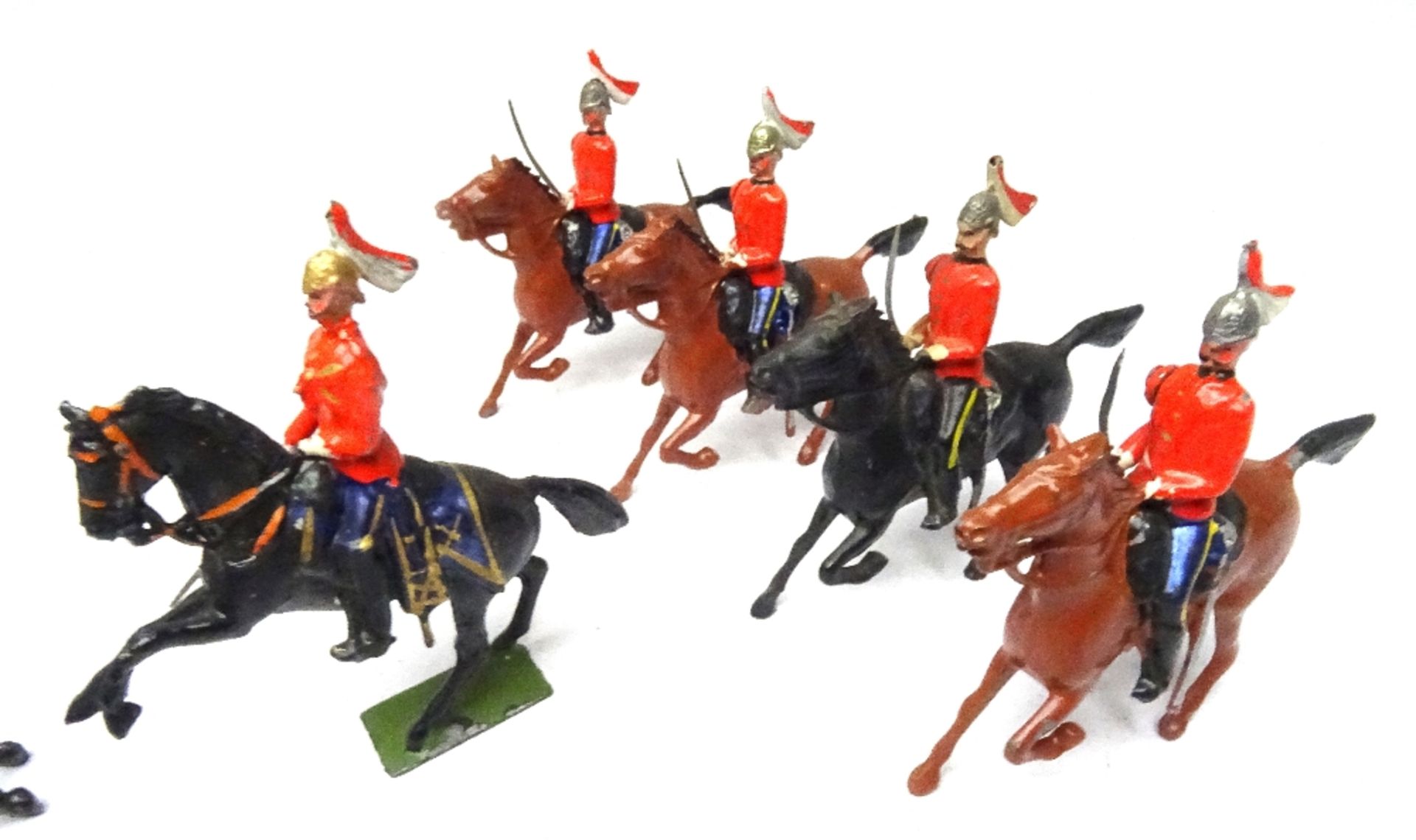 Britains set 43, 2nd Life Guards - Image 5 of 5