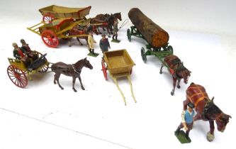 Britains Farm set 4F Tumbrel Cart