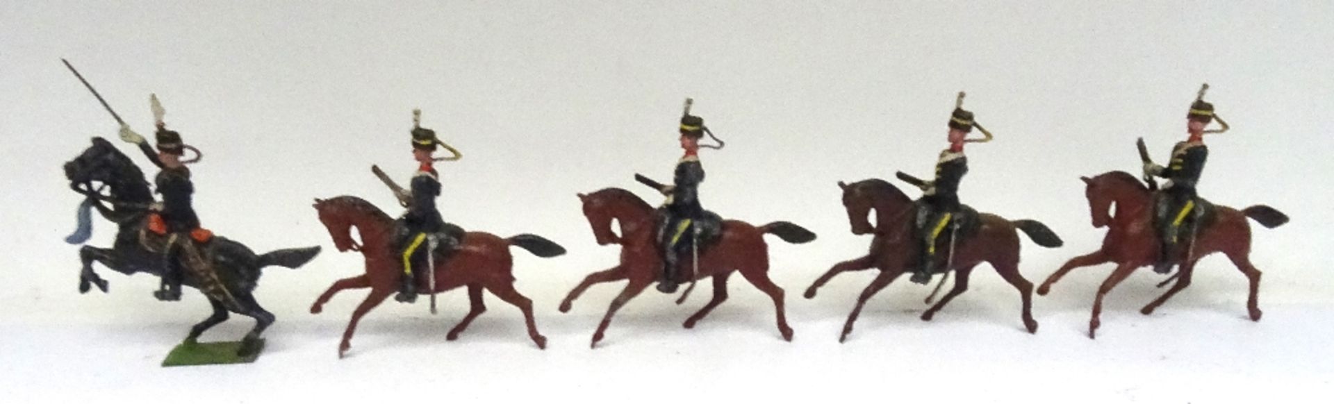 Britains set 13, 3rd Hussars - Image 4 of 6